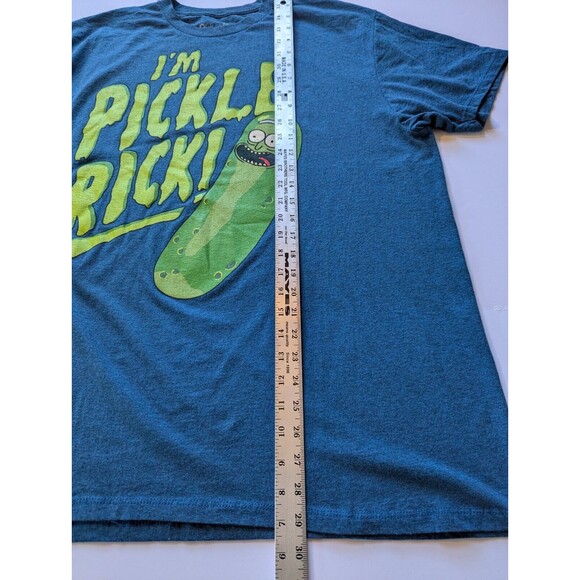 Rick and Morty I'm Pickle Rick T shirt XL Extra Large Mens Blue - Picture 8 of 9